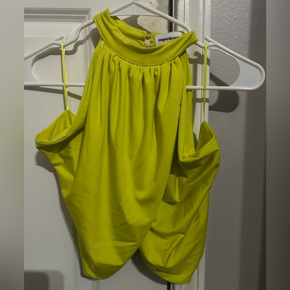 Emani Wrap Crop Top